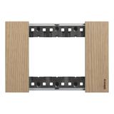 Living Now - Ramka 3 Moduły - Oak Bticino  KA4803LM LEGRAND