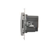 Simon 54 Ładowarka 2 x USB 2.1 A 5V DC 230V srebrny mat