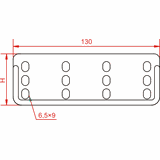 LPPH60 ŁĄCZNIK DO KORYTKA 1,5 MM