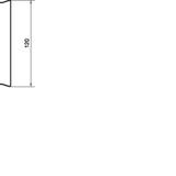 tehalit.BRS Pokrywa 120mm stal jasnoszary BRS12027035 HAGER