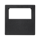 Simon Connect Pokrywa K45 do szybkozłączka pojedyncza szary grafit