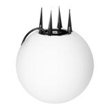 Lampa kula ogrodowa 28cm biała E27 wbijana zewnętrzna IP65 AD-OP-6586WE27ZM ORNO