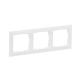 Suno Ramka Potrójna 3-Krotna Biały  721503 LEGRAND