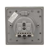 Hermetyczne gniazdo elektryczne IP55 stal nierdzewna OR-AE-1397 ORNO