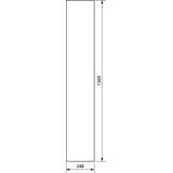 univers Drzwi lewe do obudowy IP44/54 1400x800mm FZ033N HAGER