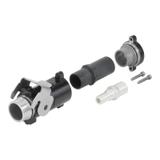 HDC HP550 KIT 1M 120 Obudowa do złączy prostokątnych WEIDMULLER