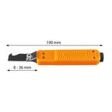 Ściągacz izolacji z hakiem