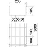 KORYTKA SIATK.GRM 105X200 FT
