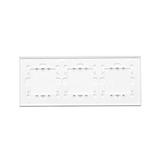 Simon 54 Touch Panel dotykowy S54 Touch 3 moduły 2 pola dotykowe poziome + 2 pola dotykowe poziome + 4 pola dotykowe biała perła DSTR3224/70 KONTAKT