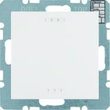 BERKER KNX sB.Kwadrat/B.3/B.7 Czujniki CO2 i wilgotności z regulacją temperatury biały mat 75441389 HAGER