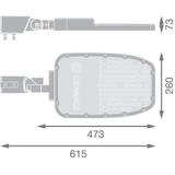 Oprawa SL AREA SPD LA V 120W 730 RV35ST GY