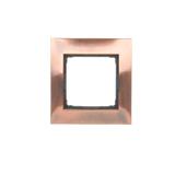 Simon 54 Premium Ramka 1-krotna PREMIUM IP20 / IP44 miedź rustykalna DR1/36 KONTAKT