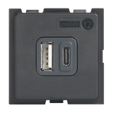 LIVING NOW - ŁADOWARKA USB A+C - 2 MODUŁY, Bticino