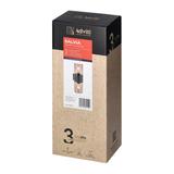 SALVIA oprawa ogrodowa hermetyczna 2xE27 max. 2x15W IP54 szara AD-OP-6574GE27PP ORNO