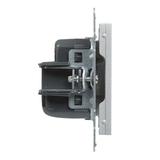 Suno Gniazdo Pojedyncze Z Uziemieniem 2P+Z 16A 250 V Zaciski Śrubowe Aluminium 721385 LEGRAND