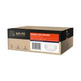 RISMO LED ROUND 12W oprawa kanałowa 1080lm IP65 IK08 4000K AD-OP-6160WLPM4 ORNO