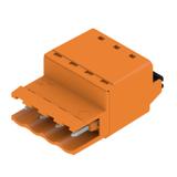 SLF 5.08/04/180 SN OR BX Wtyk PCB (złącze wiązki), 5.08 mm, Liczba biegunów: 4, PUSH IN, złącze sprężynowe /90szt./ 1335350000 WEIDMÜLLER