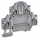 ESP2-HMD.1 Złączka gwintowa 2-poziomowa 1,5 mm2 (szara)