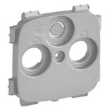 Valena Allure Plakietka Aluminium Gniazda Tv-Rd-Sat 30 Mm 754807 LEGRAND