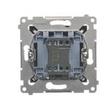 Simon 54 Przycisk „światło” z podświetleniem LED 16A 250V zaciski śrubowe antracyt DS1AL.01/48 KONTAKT