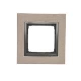 Simon 54 Nature Ramka 1-krotna Nature-Beton FUNDA MENTE IP20/IP44* (*IP44-należy zastosować uszczelkę ramki DUN1) DRN1/93 KONTAKT