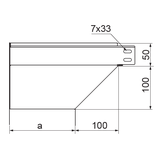 KRLBJ50H50 Kolanko redukcyjne lewe 1,0 mm