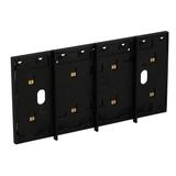 LIVING NOW 'MY HOME' - RAMKA STYKOWA - 4 MODUŁY - CZERŃ, Bticino