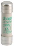 Wkładka bezpiecznikowa cylindryczna CH-10 10x38mm aM 1A 500VAC LF301M HAGER