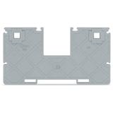 ścianka rozdzielająca z wycięciem na łącznik poprzeczny