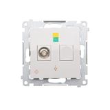 Simon 54 WMDE-011000-011AB Gniazdo ekwipotencjalne pojedyncze (moduł); antyba