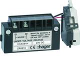 Wyzwalacz podnapięciowy zwłoczny x160-x250 24VDC HXA051H HAGER
