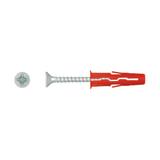 Kołek uniwersalny UNO 6mm z wkrętem 4,0x35mm 100szt. UNO-06+435 RAWLPLUG