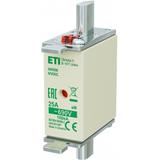 Wkładka topikowa NH silnikowa KOMBI NH000 WT-00C aM 25A 690V 004181407 ETI