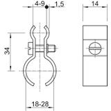1020, UCHWYT Z MOCOW.DRUTU 19-28 OC.G.