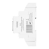 1-fazowy analogowy wskaźnik zużycia energii elektrycznej, 40A, 1 moduł, DIN TH-35mm