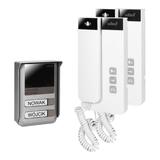 Zestaw domofonowy 2-rodzinny 2-żyłowy natynkowy SALEM MULTI OR-DOM-SL-924 ORNO