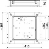 UZD250-3 PUSZKA PRZELOTOWA I ROZGAŁĘŹNA 410X367X70