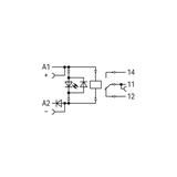 Moduł przekaźnikowy 24V DC szary 788-304/003-000 WAGO