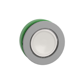 Harmony XB5 Przycisk podświetlany plastik biały fi30 spring return LED szary plastik ZB5FW313C0 Schneider