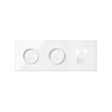 Simon 100 Panel 3-krotny: 2 gniazda + 1 TV + 1 RJ45 biały 10020316-130 KONTAKT