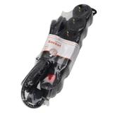 Przedłużacz 5-krotny 2P+Z (Schuko), z wyłącznikiem, 3m H05VV-F 3x1,5mm2, Imax=16A, płaska wtyczka, c