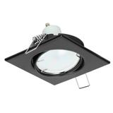 SUTRI SM ramka dekoracyjna oprawy punktowej MR16/GU10 max 50W kwadrat regulowana czarna AD-OD-6178/B