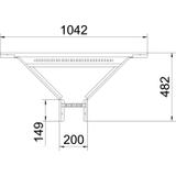 LAA 620 R3 FT Trójnik dostawny drabin kabl.