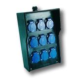 ROZDZIELNICA STACJONARNA Z GUMY TYPU „INOWROCŁAW” Wejście M20 - wyjście 9xGS IP44