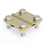 MS ZŁĄCZE KRZYŻOWE 4-OTWOROWE 1.1 MS