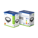 ŹRÓDŁO ŚWIATŁA LED, A-G, AR111, 4000K, G53, 12,5W, DC12V, 120°, 1250lm, CZARNY
