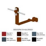 AN-25S/LA/-N Uchwyt dach.prof.pros.Z-śr. WZÓR 20 H=10cm /LA/