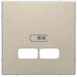 Pł. centr. do ładowarki USB piasek sah. MTN4367-6033 Schneider