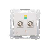 Simon 54 WMDE-012000-011AB Gniazdo ekwipotencjalne podwójne (moduł); antyba