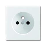 BASIC55 Pokrywa z przesłonami Do gniazda 20 M-500 kremowy